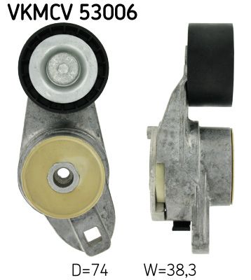 Obrázok Napínacia kladka rebrovaného klinového remeňa SKF  VKMCV53006